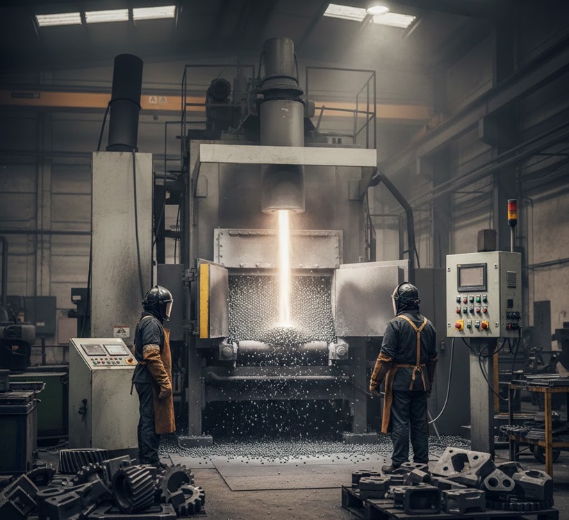 Granigliatura metalli: cos’è, come funziona e quando utilizzarla